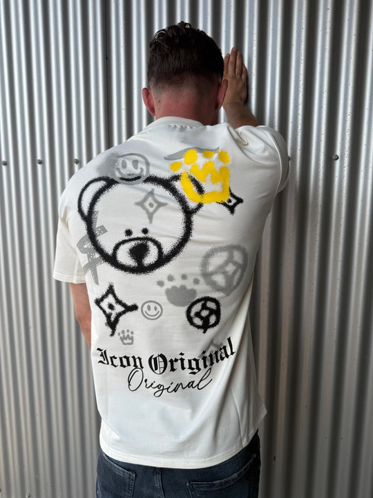 Icon Original Spray Teddy Oversized T-Shirt