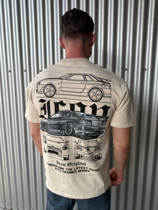 Icon Turbo Car Oversized T-Shirt