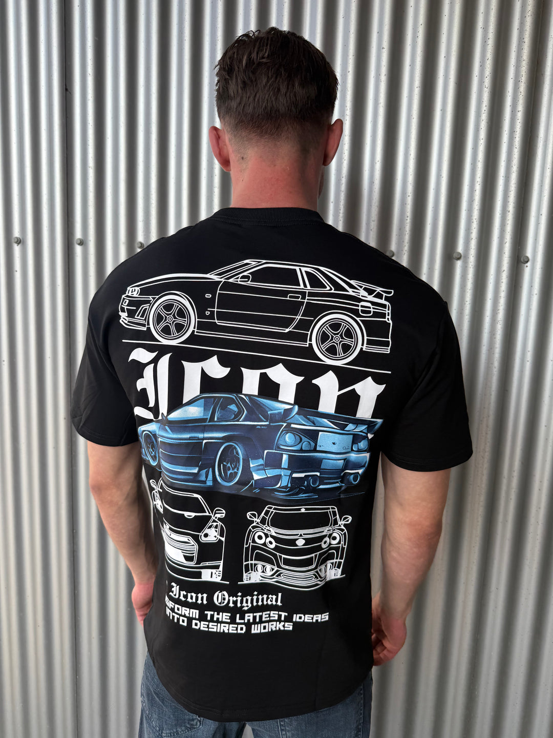 Icon Turbo Car Oversized T-Shirt