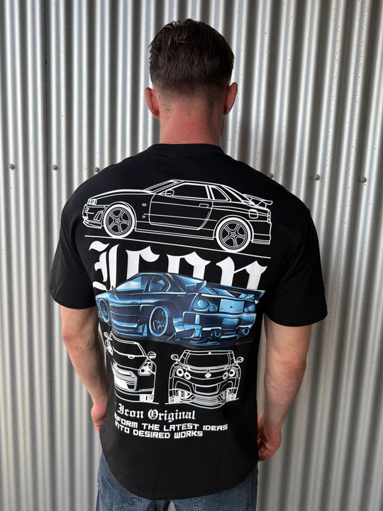 Icon Turbo Car Oversized T-Shirt