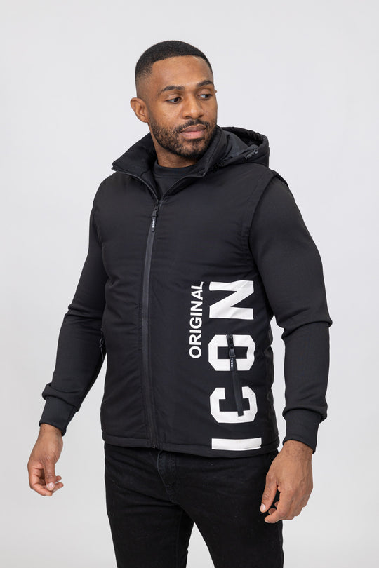 Icon Original Bodywarmer Met Capuchon 1092