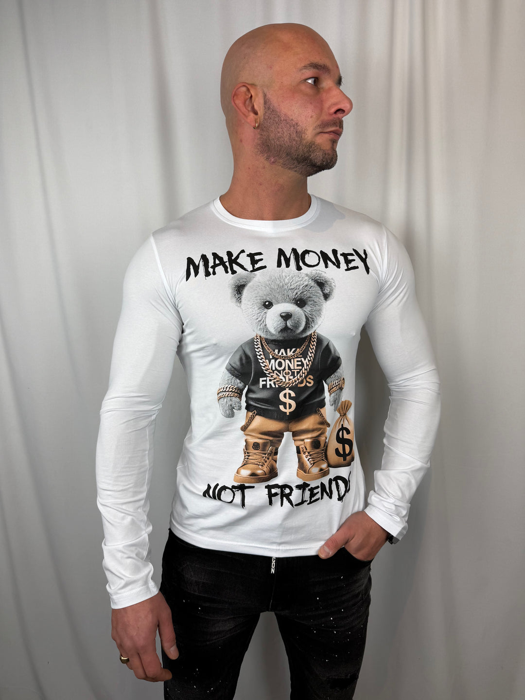 Make Money Not Friends Sweater