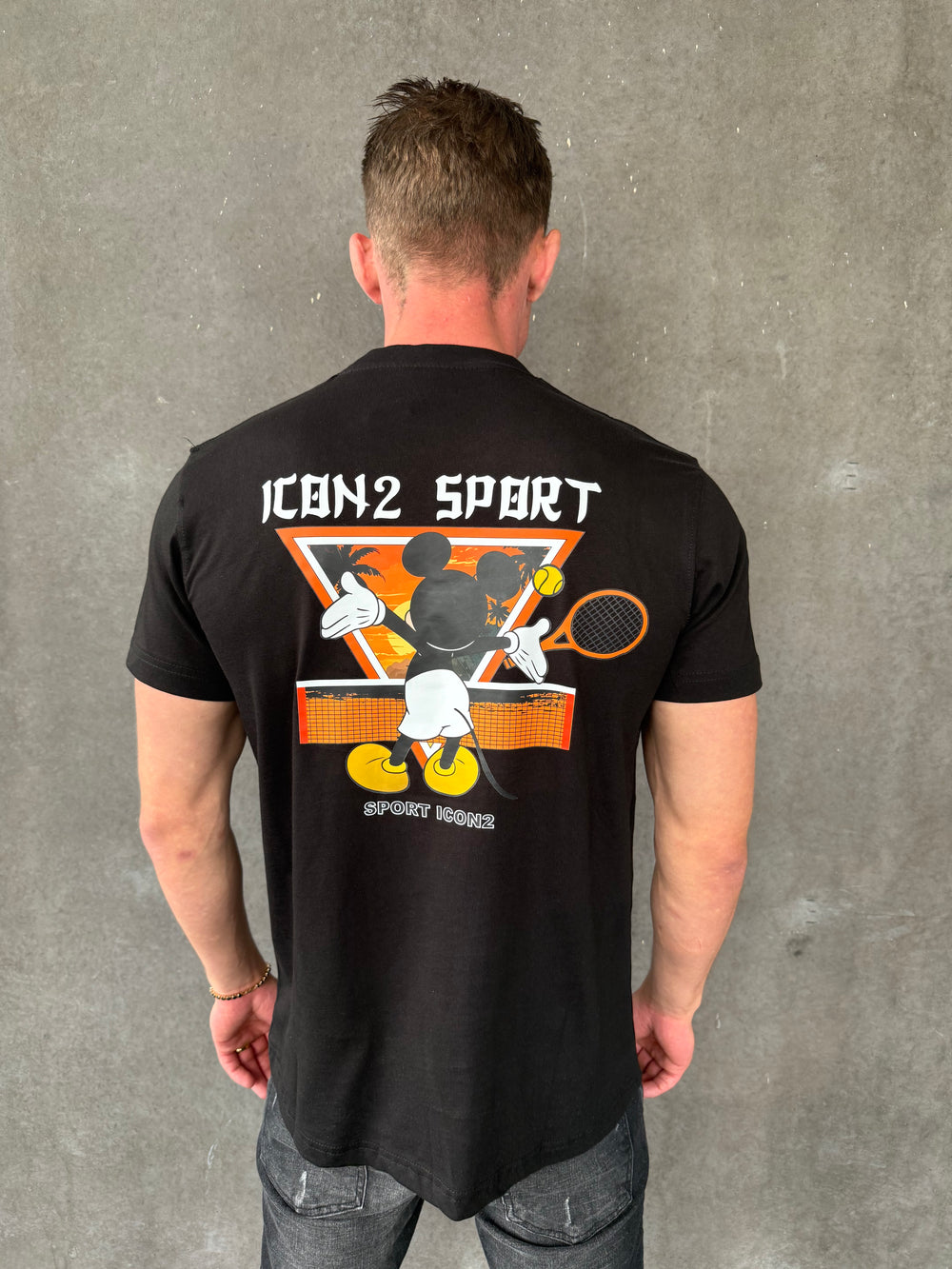 ICON2 Sport Tennis Tee Sunset Edition T Shirt