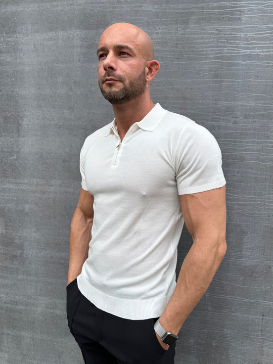 Casual Luxe Half Zip T Shirt HY25