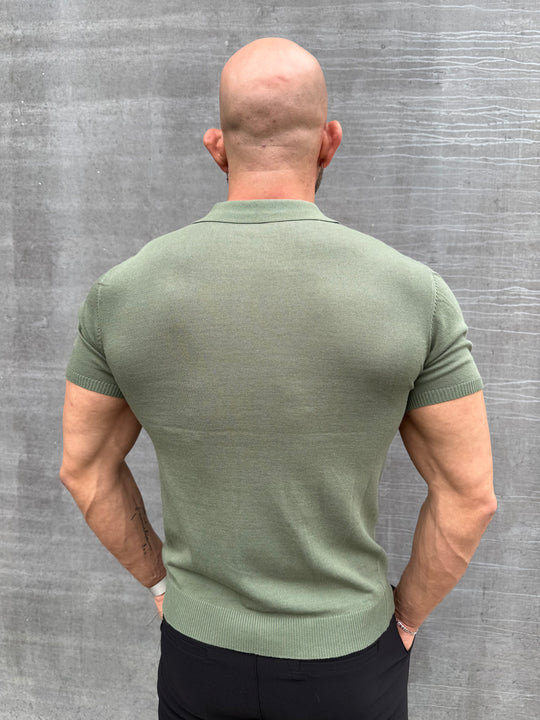 Casual Luxe Half Zip T Shirt HY25