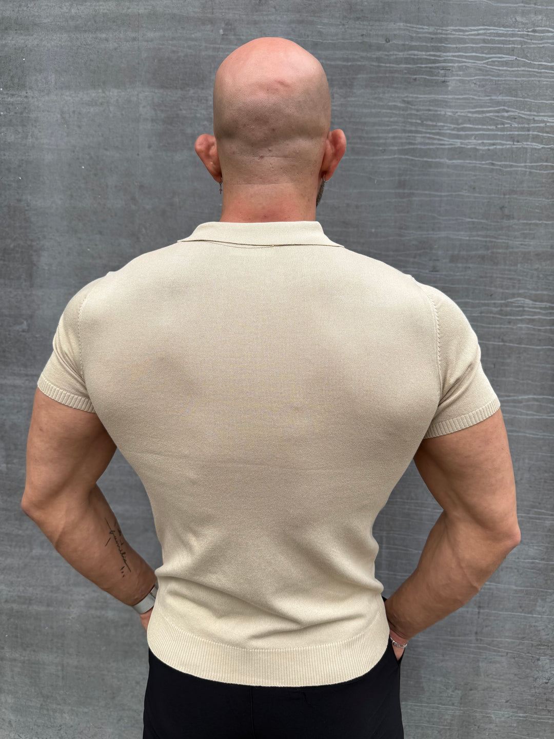 Casual Luxe Half Zip T Shirt HY25