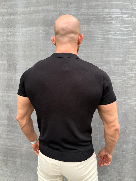 Casual Luxe Half Zip T Shirt HY25