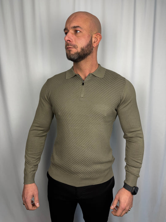 The Santoni Zip Sweater