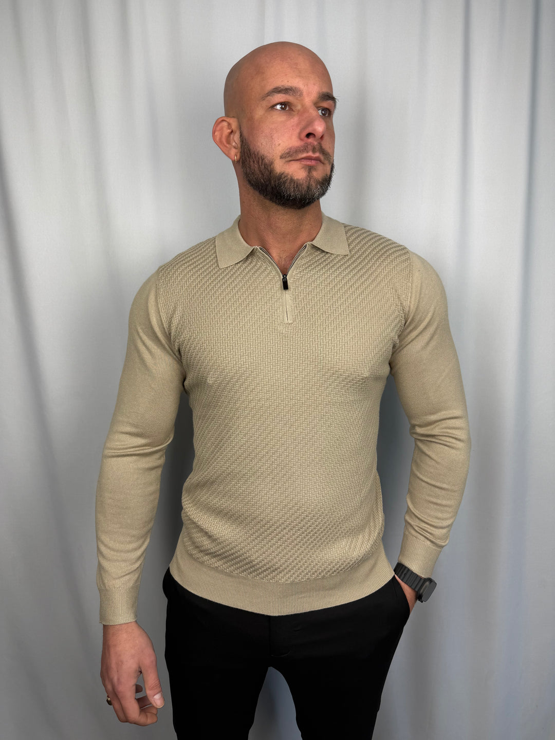 The Santoni Zip Sweater