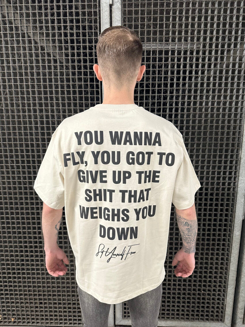 Set Yourself Free T Shirt Oversized