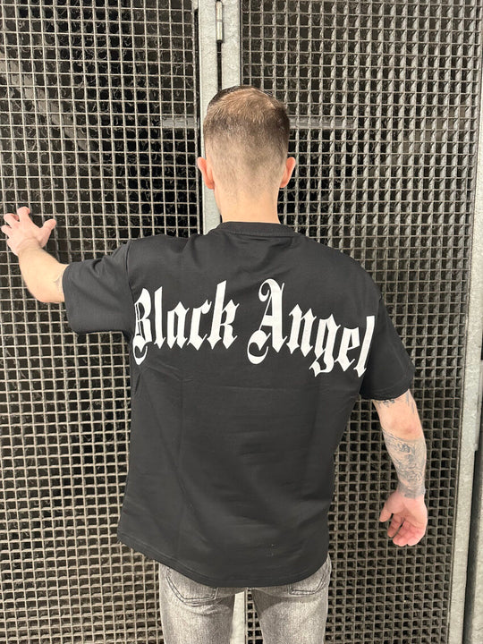 Black Angels T Shirt Oversized