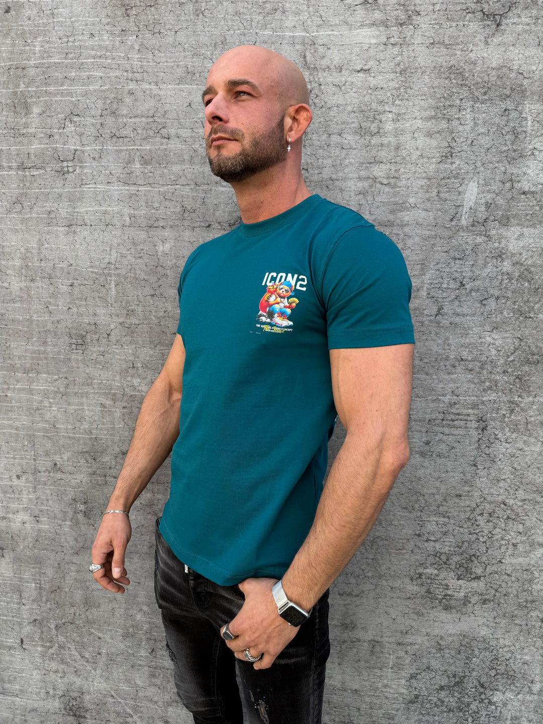 ICON2 Money Bear Studio Concept T Shirt