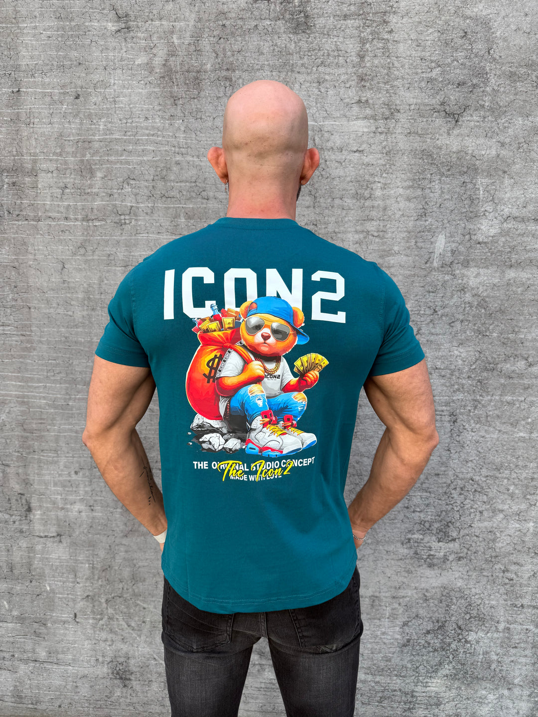 ICON2 Money Bear Studio Concept T Shirt