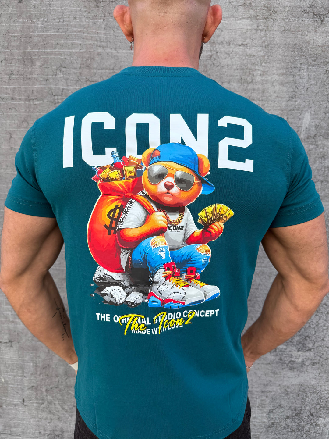 ICON2 Money Bear Studio Concept T Shirt