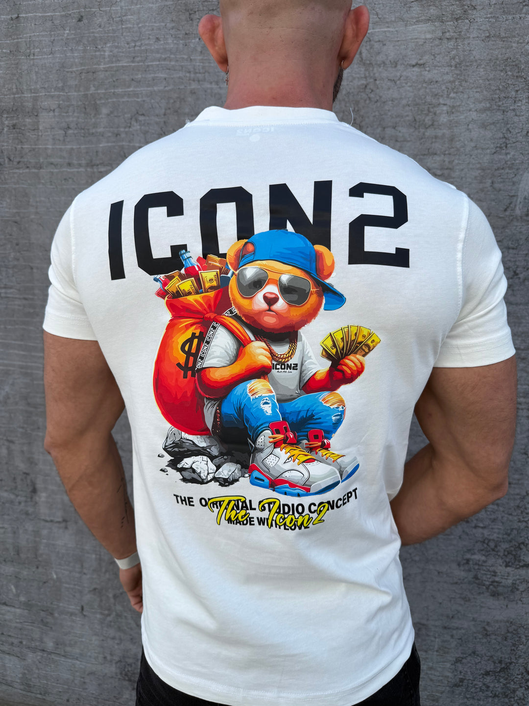ICON2 Money Bear Studio Concept T Shirt