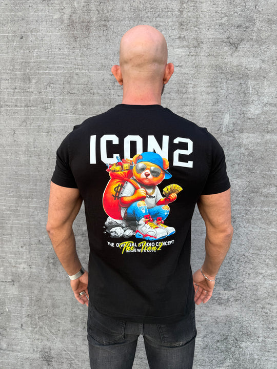ICON2 Money Bear Studio Concept T Shirt