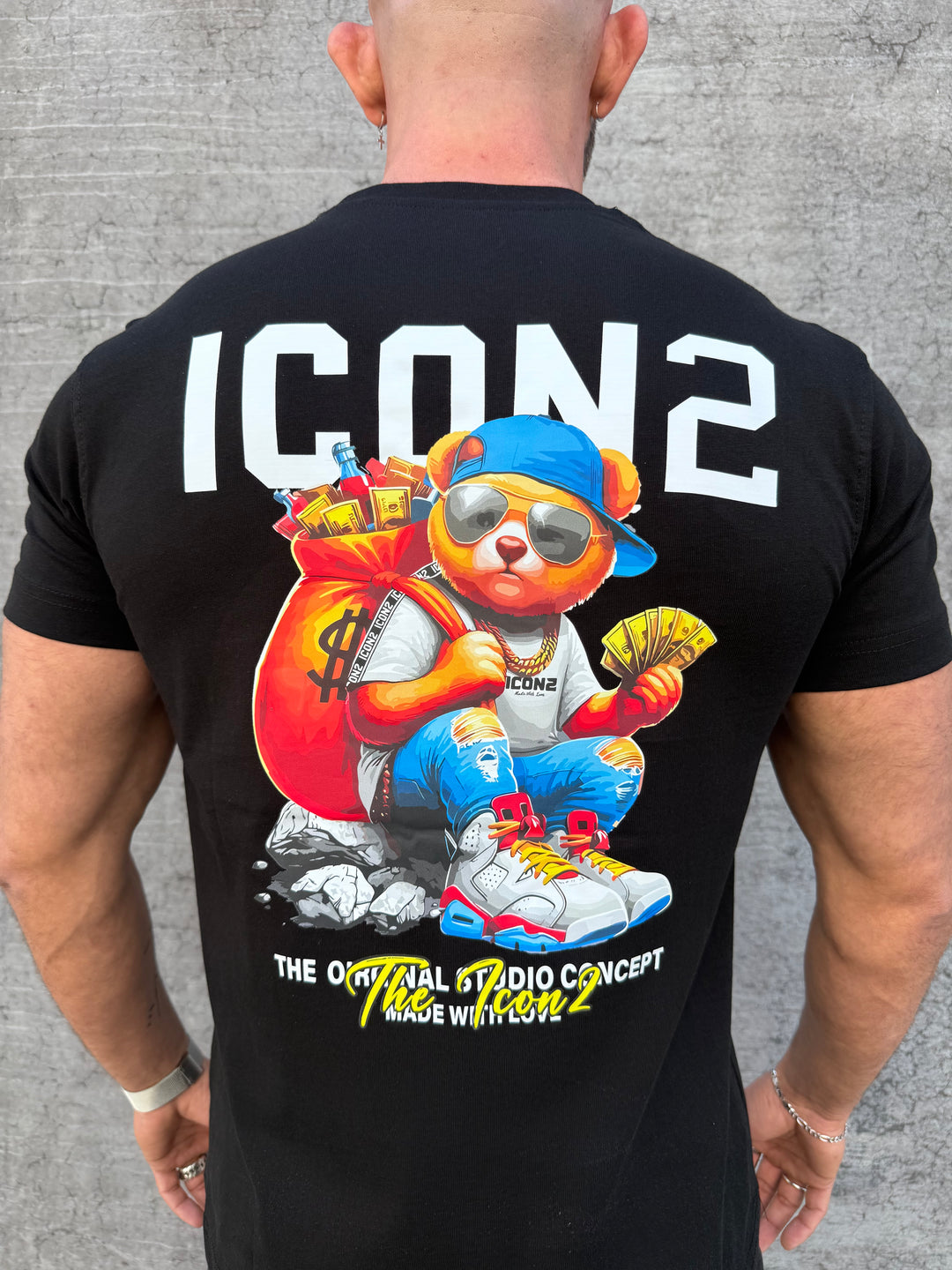 ICON2 Money Bear Studio Concept T Shirt