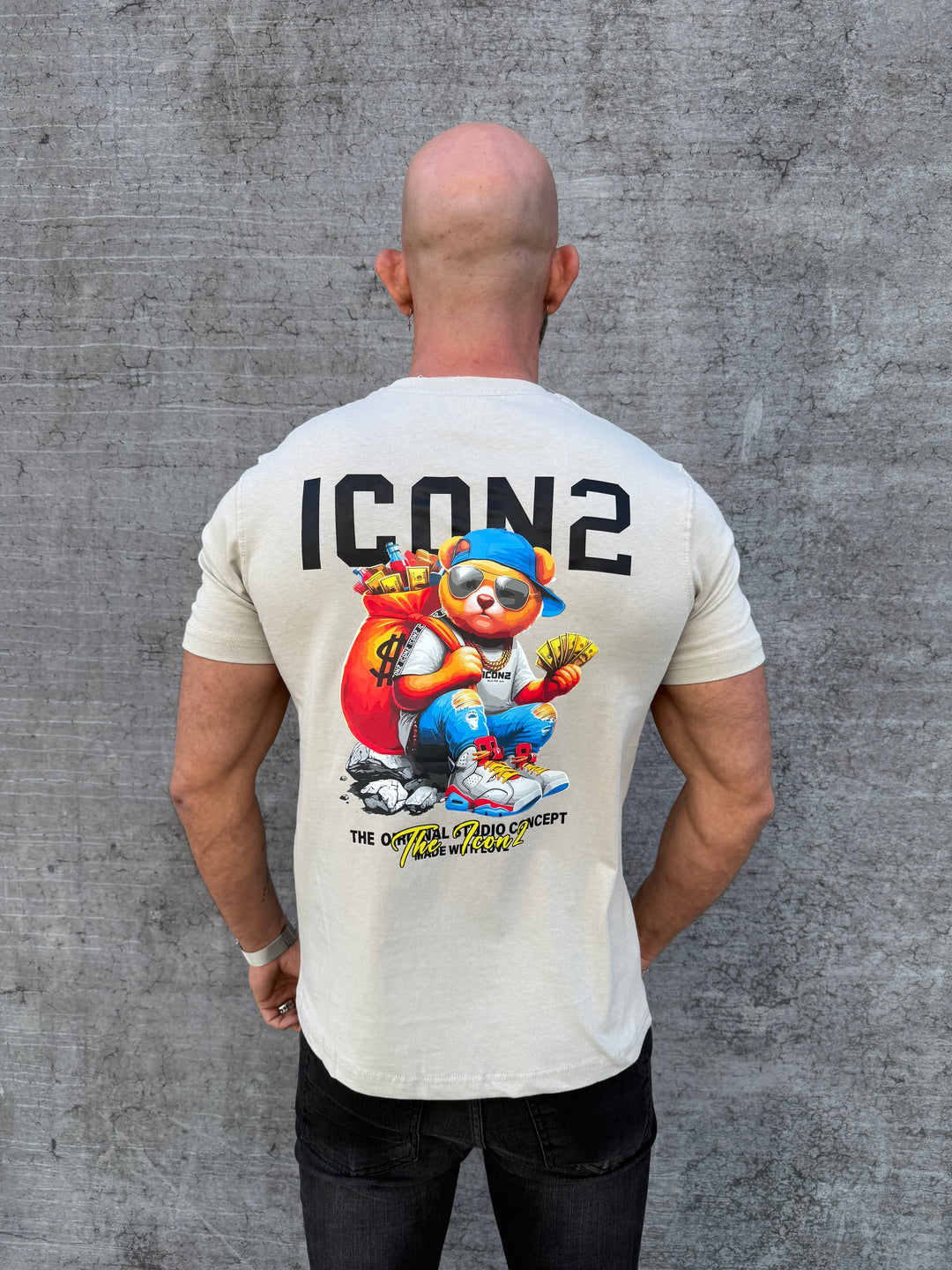 ICON2 Money Bear Studio Concept T Shirt