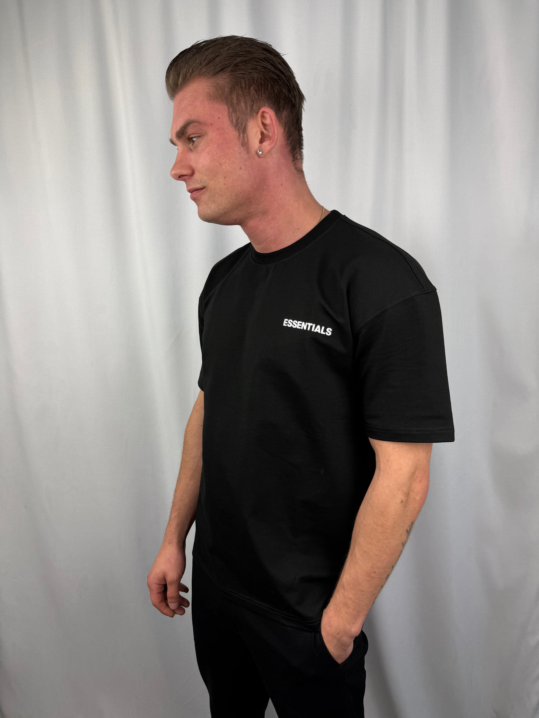 Statement Back Logo Oversized T-Shirt