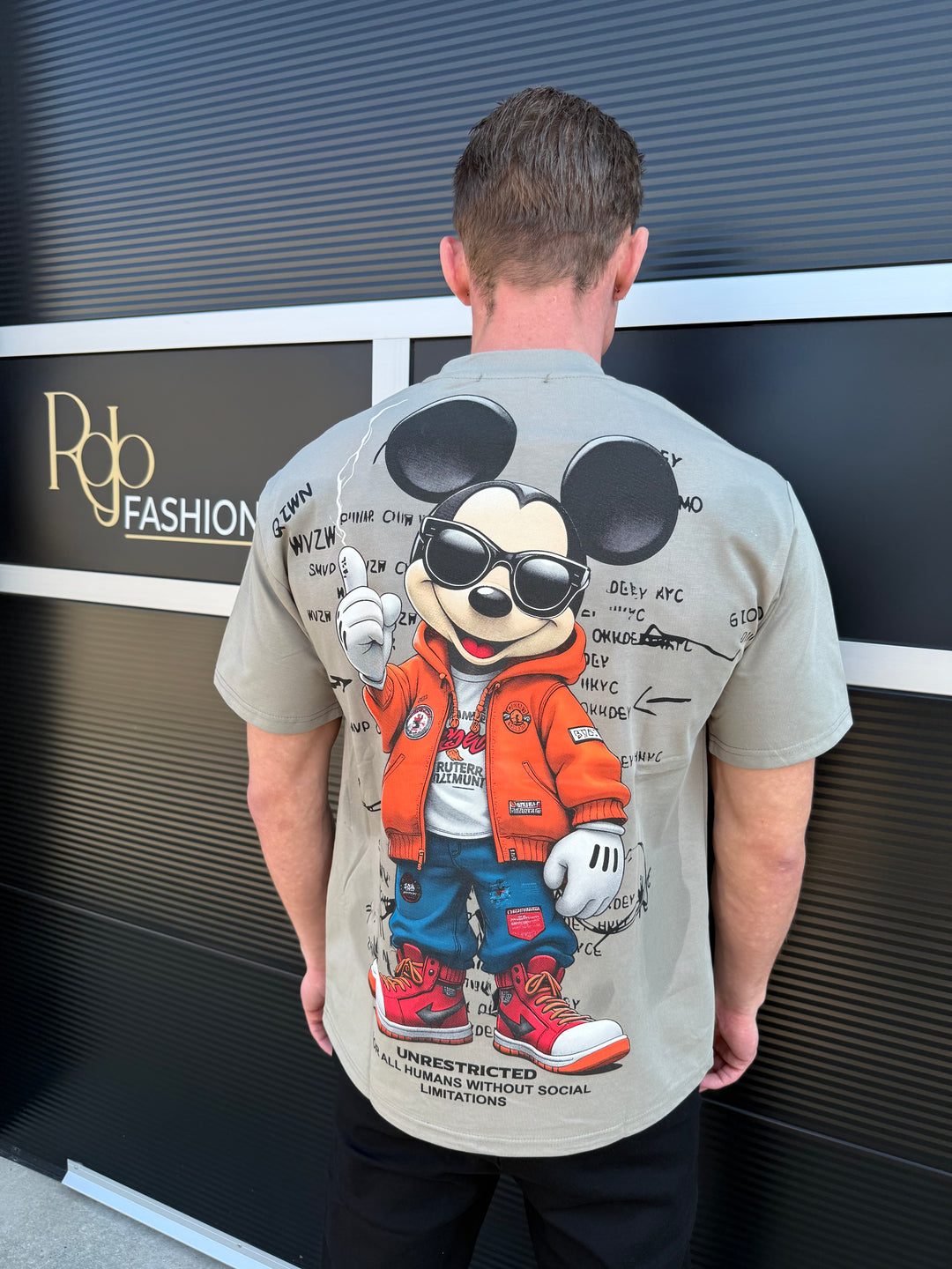 Graffiti Mouse Tee T-Shirt