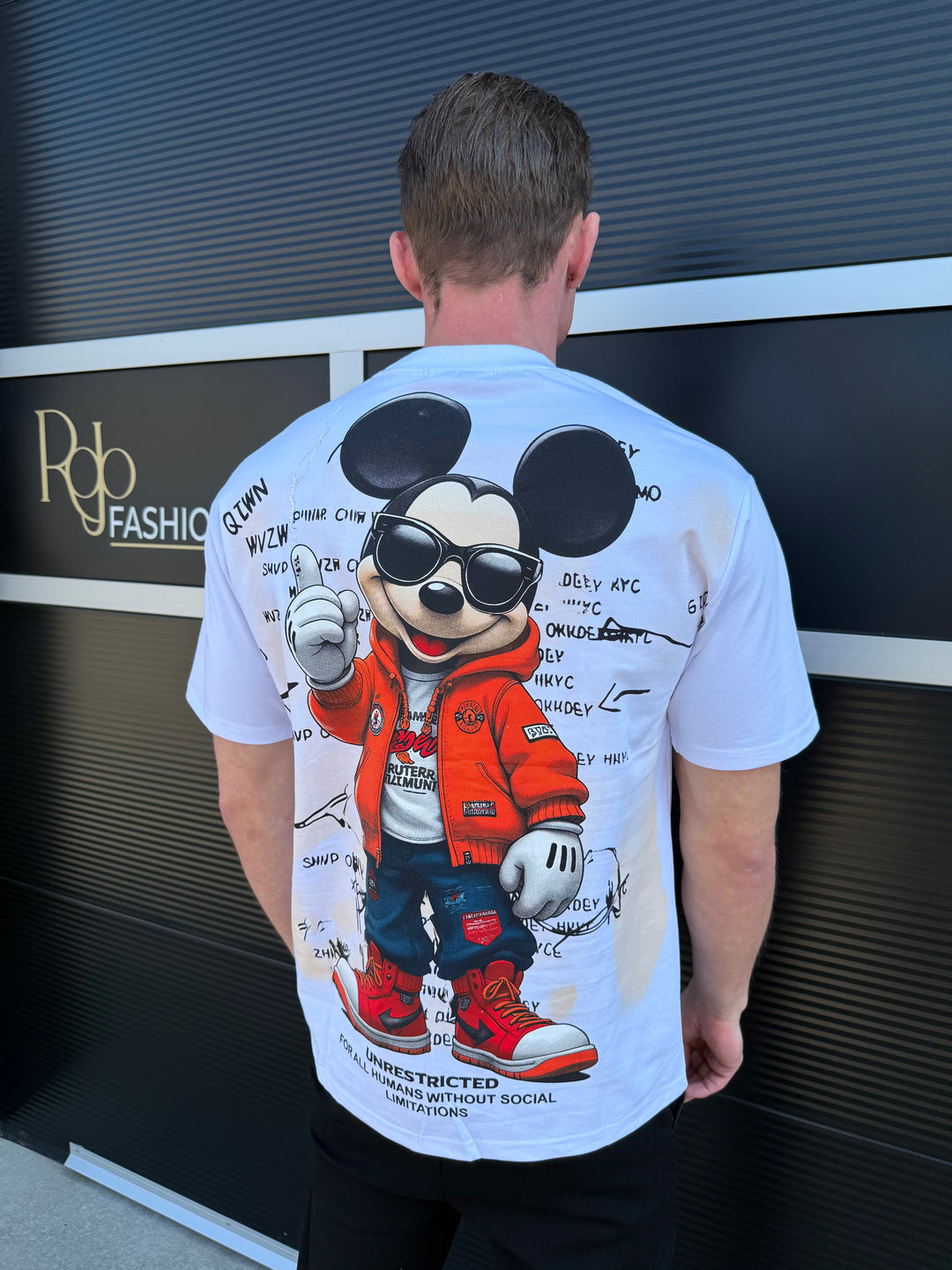 Graffiti Mouse Tee T-Shirt