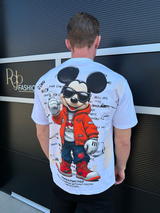 Graffiti Mouse Tee T-Shirt