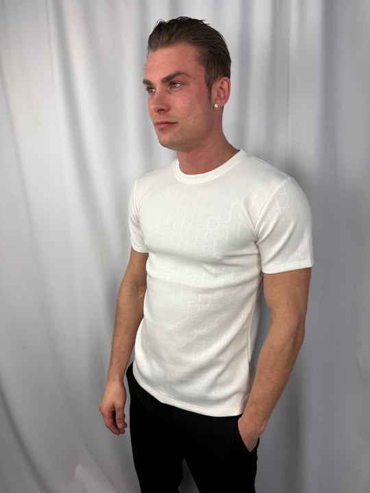 Noir Monogram Luxe T-Shirt