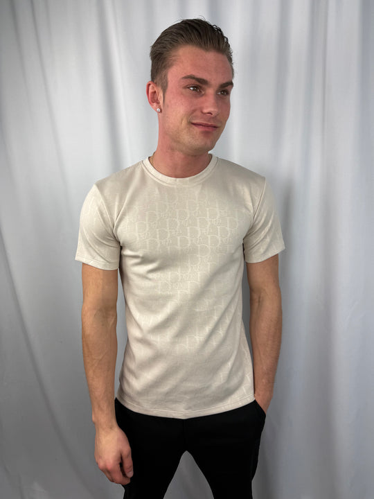 Noir Monogram Luxe T-Shirt