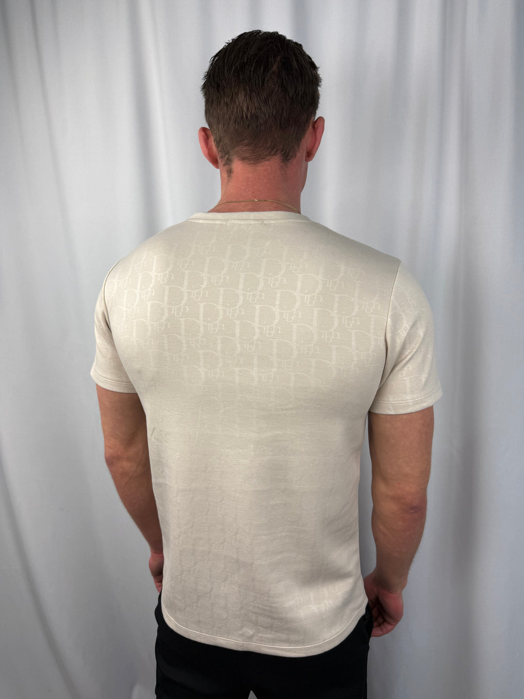 Noir Monogram Luxe T-Shirt