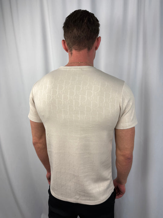 Noir Monogram Luxe T-Shirt