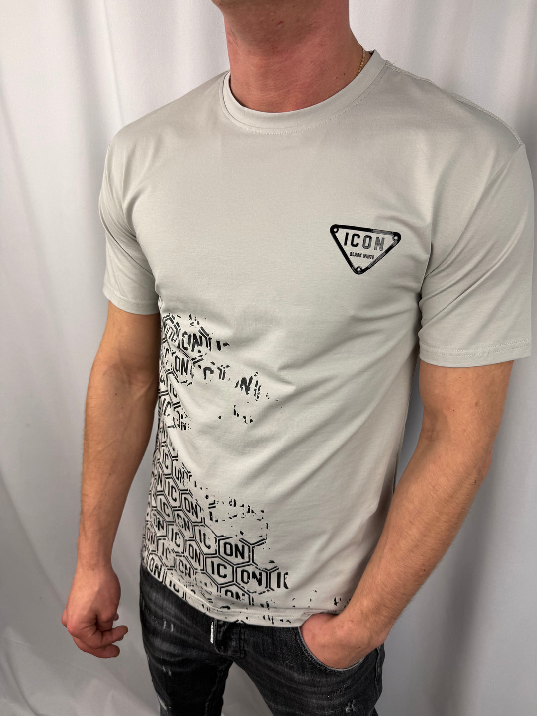 Icon Grid Flow T-Shirt