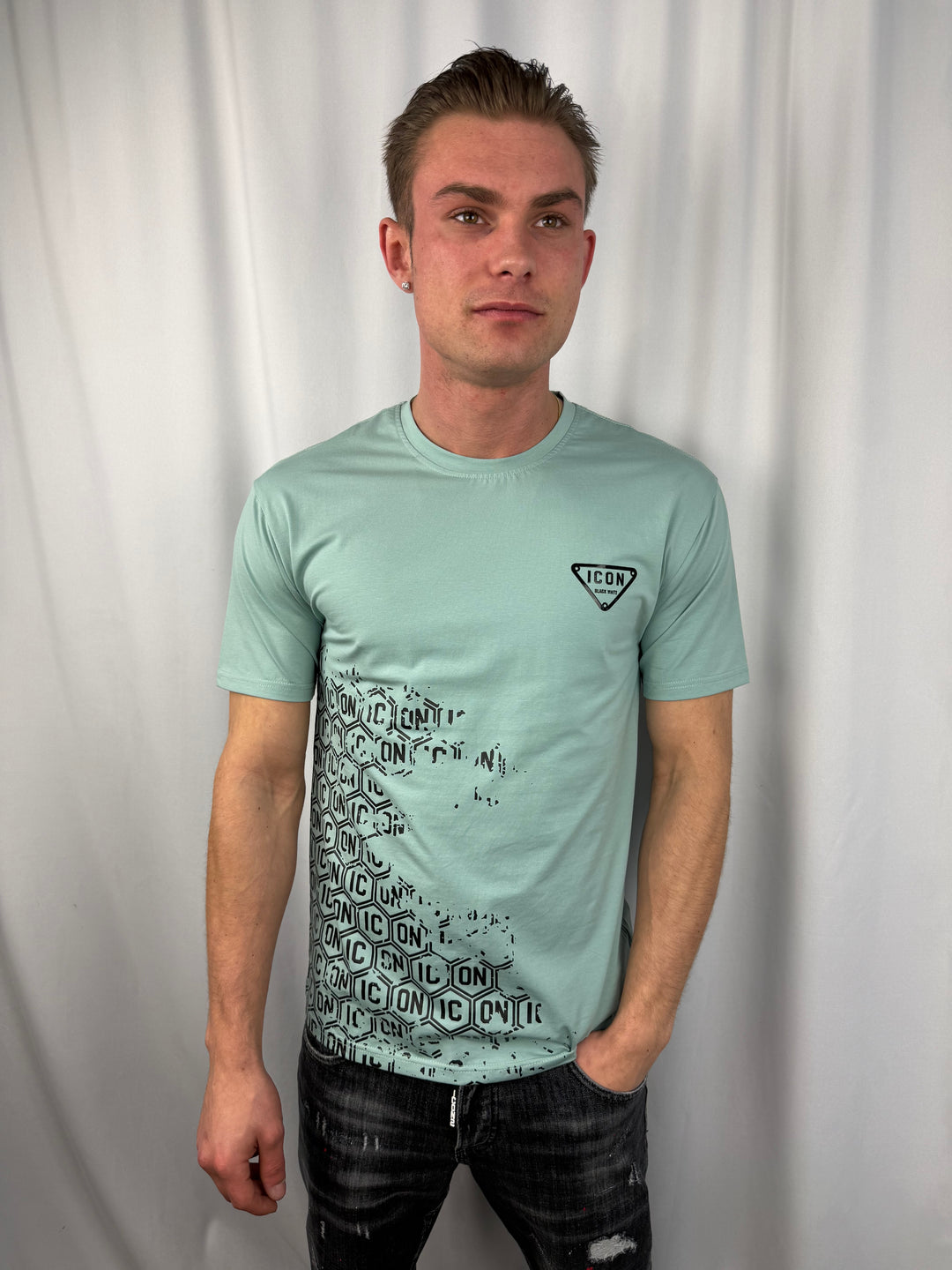 Icon Grid Flow T-Shirt