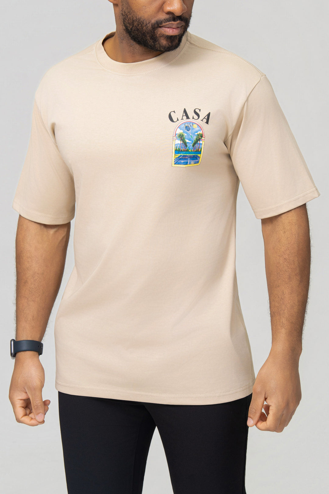 Casa Montemar Back Print Oversized T-Shirt