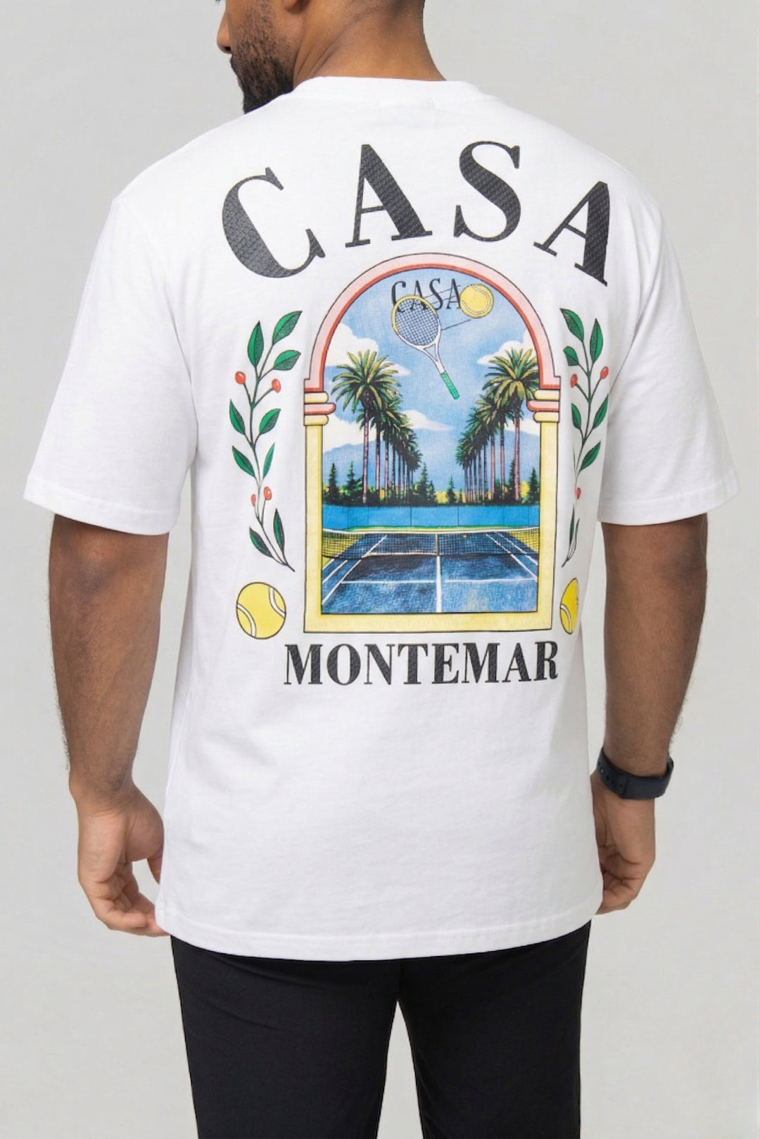 Casa Montemar Back Print Oversized T-Shirt