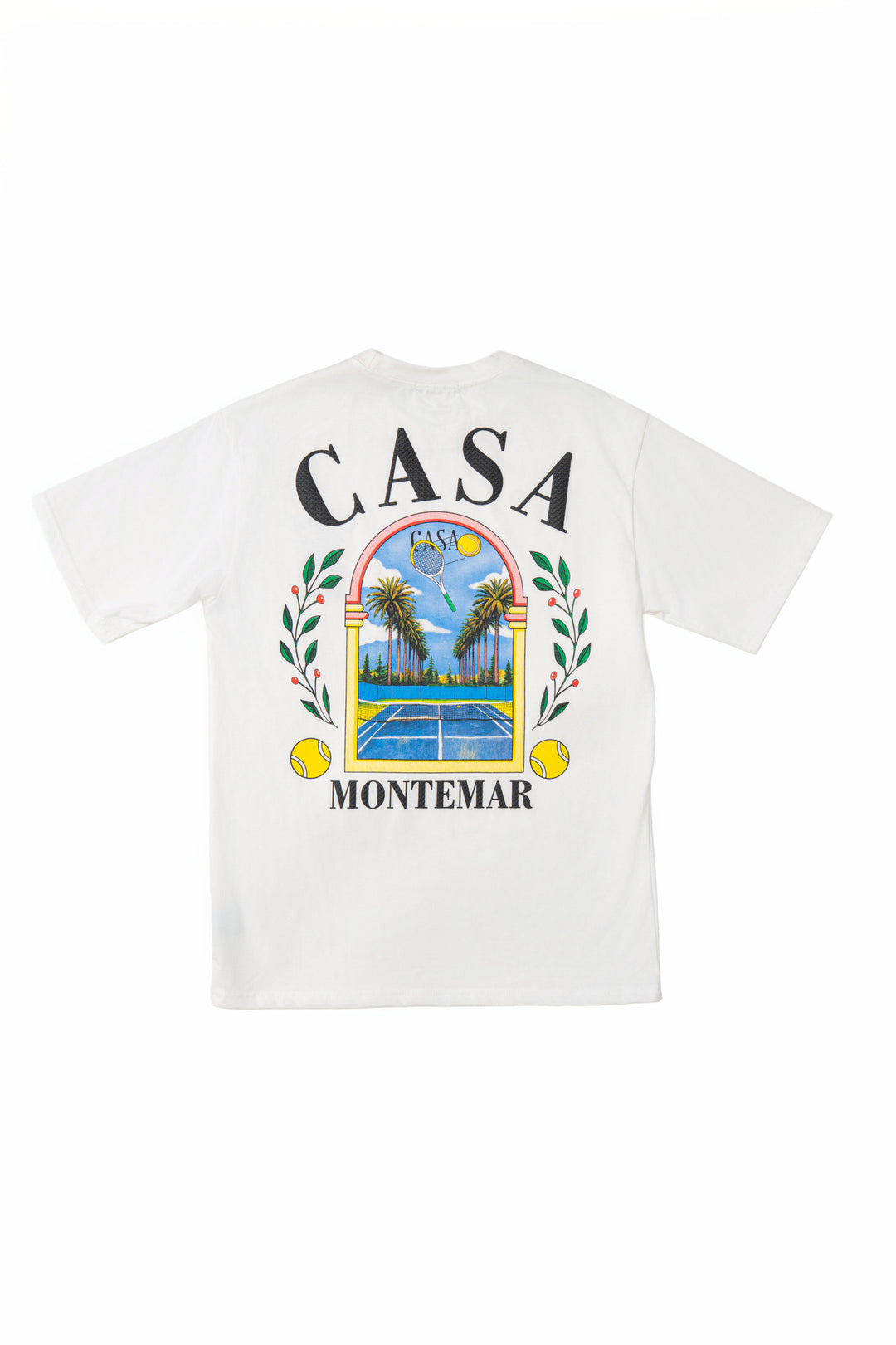 Casa Montemar Back Print Oversized T-Shirt