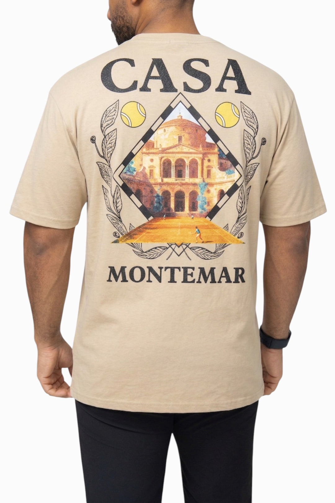 Casa Montemar Classic Back Print Oversized T-Shirt