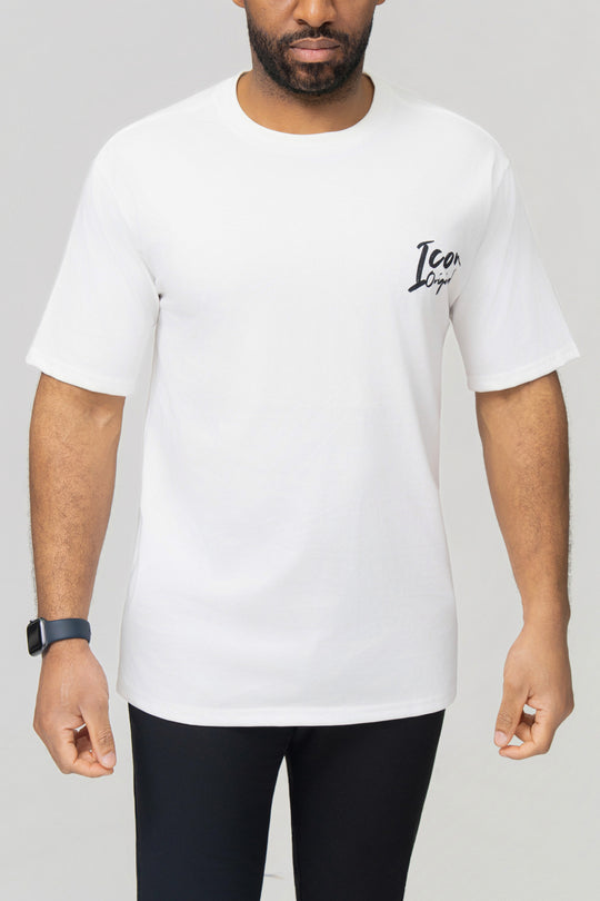 Icon Teddy Skate Back Print Oversized T-Shirt