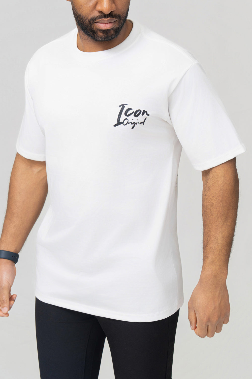 Icon Teddy Skate Back Print Oversized T-Shirt