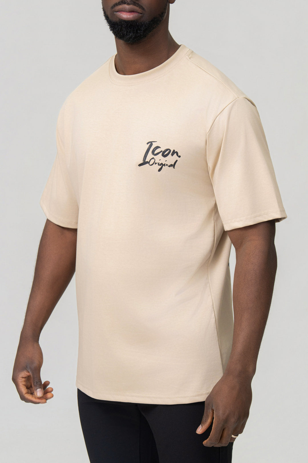 Icon Teddy Skate Back Print Oversized T-Shirt