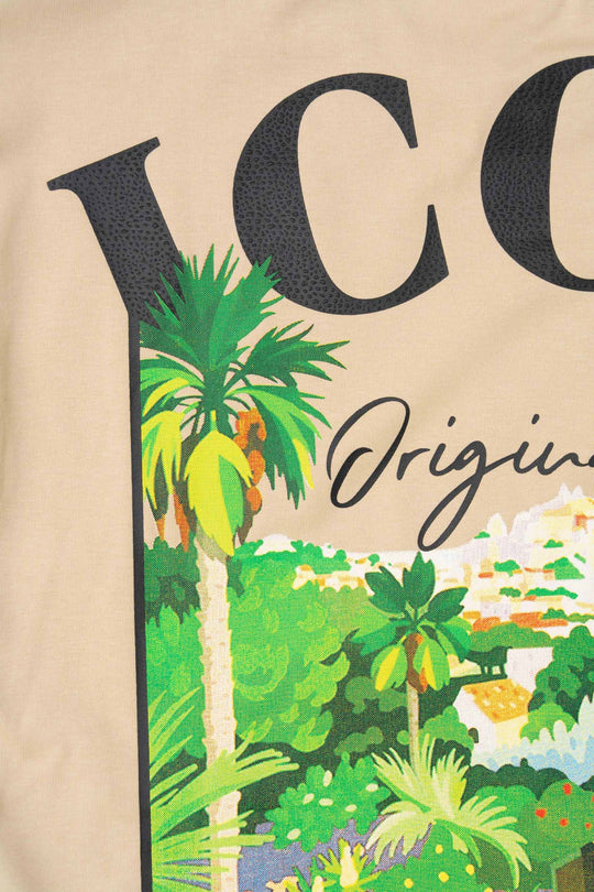 Icon Riviera Back Print Oversized T-Shirt