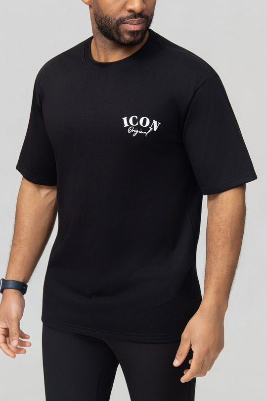 Icon Riviera Back Print Oversized T-Shirt