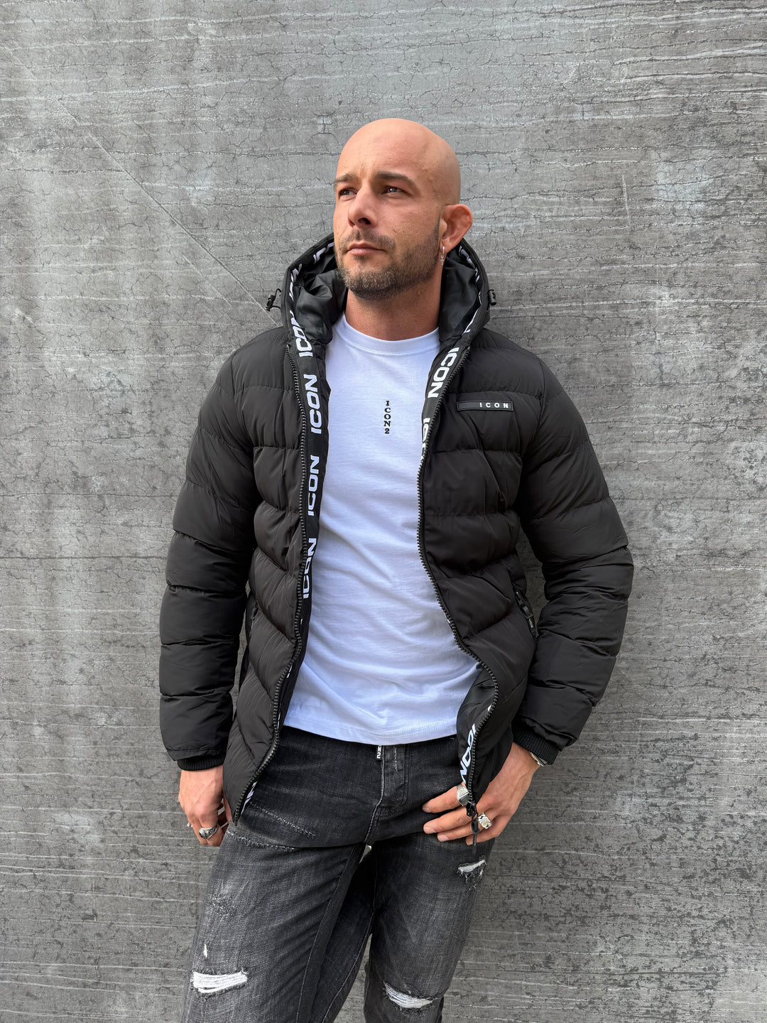 Exclusive Icon Jacket Met Capuchon