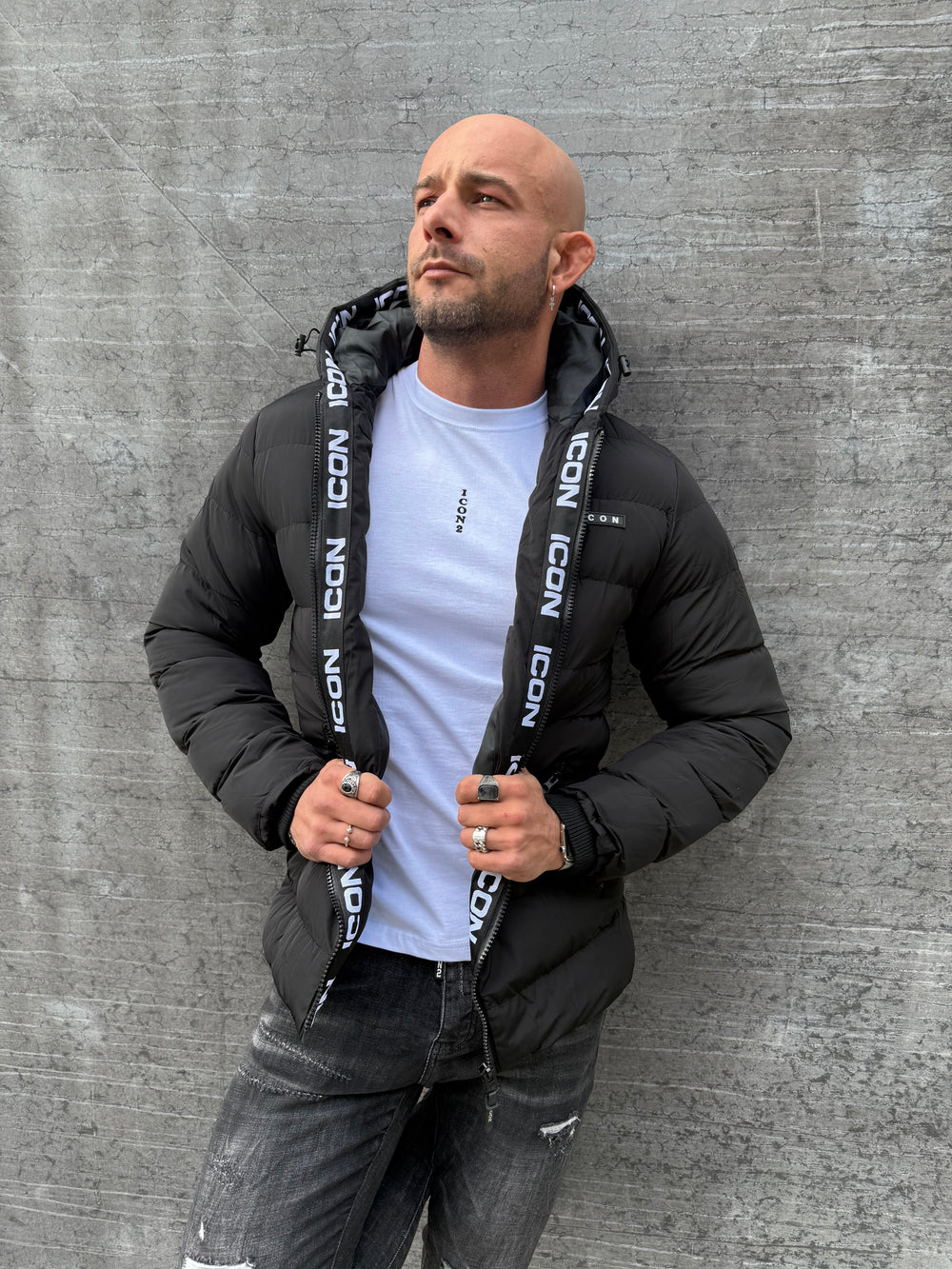 Exclusive Icon Jacket Met Capuchon