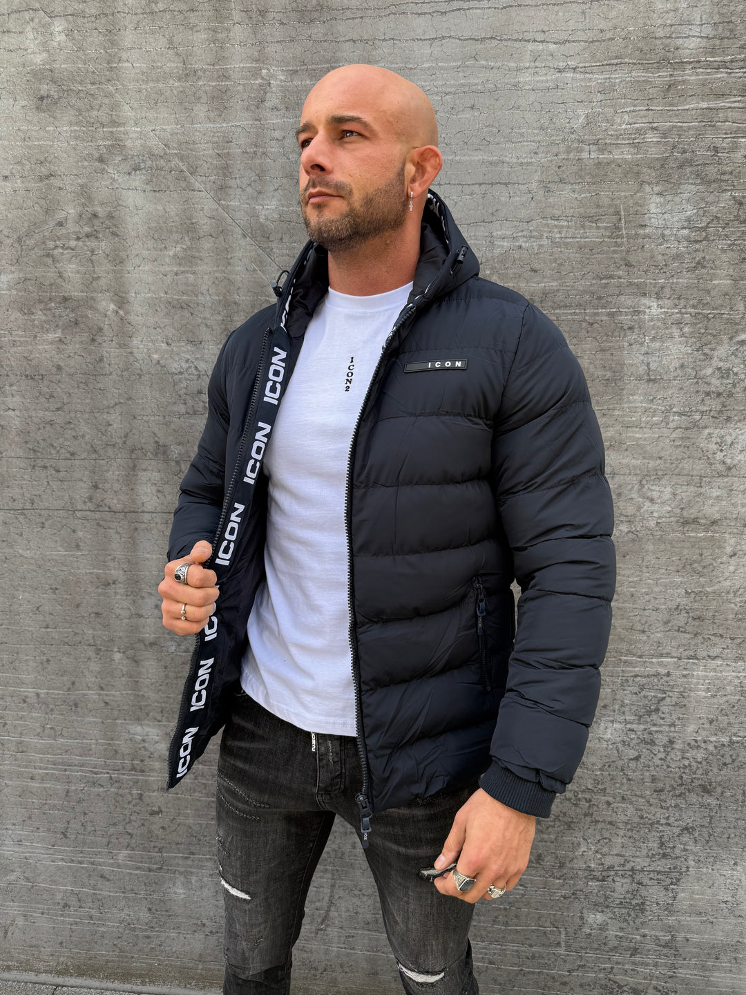 Exclusive Icon Jacket Met Capuchon