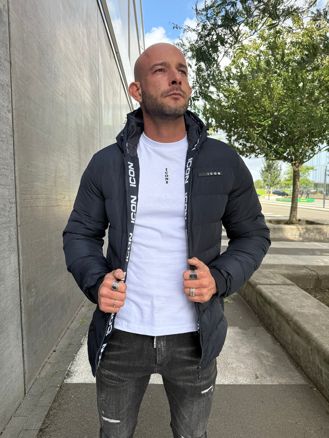 Exclusive Icon Jacket Met Capuchon