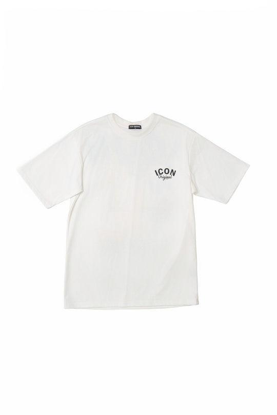 Icon Summer Cocktail Back Print Oversized T-Shirt