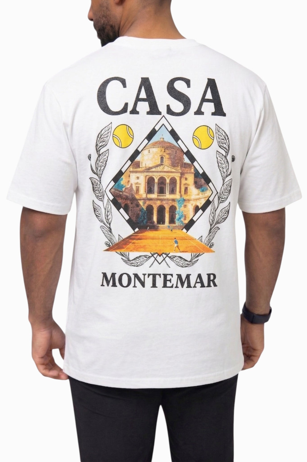 Casa Montemar Classic Back Print Oversized T-Shirt
