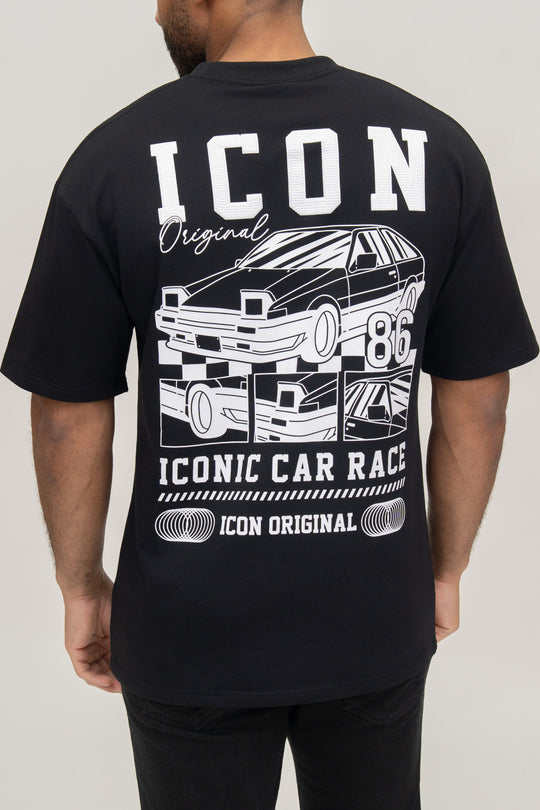 Icon Retro Racer Oversized T-Shirt