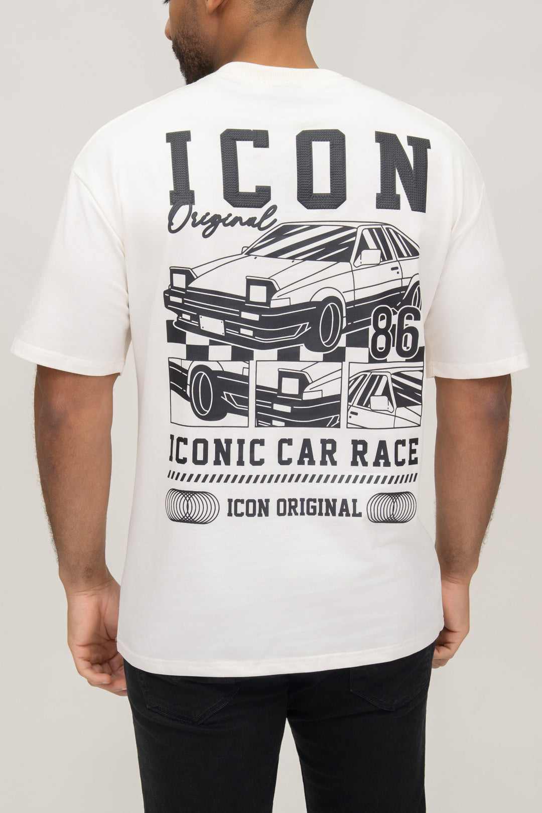 Icon Retro Racer Oversized T-Shirt