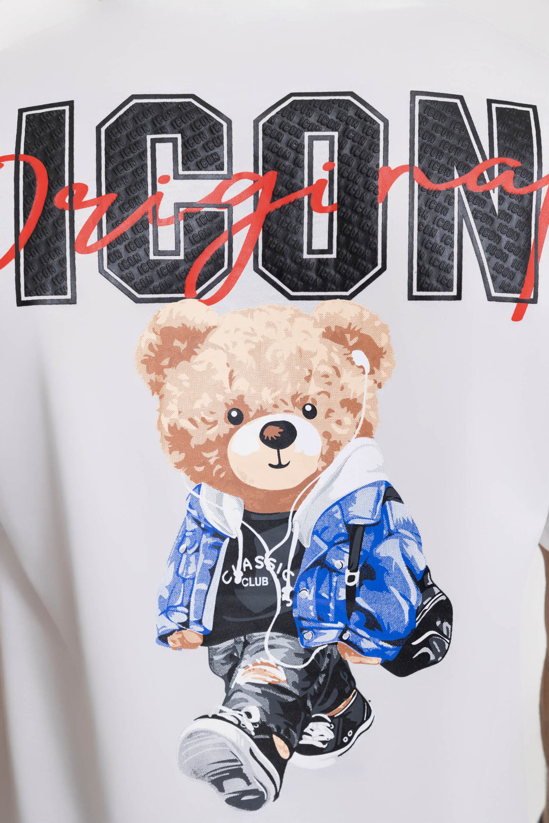 Icon Teddy Street Oversized T-Shirt
